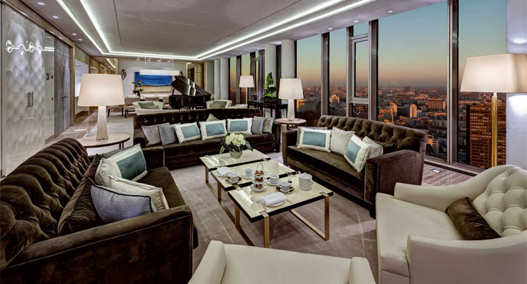 Suite presidencial Waldorf Astoria Berlin